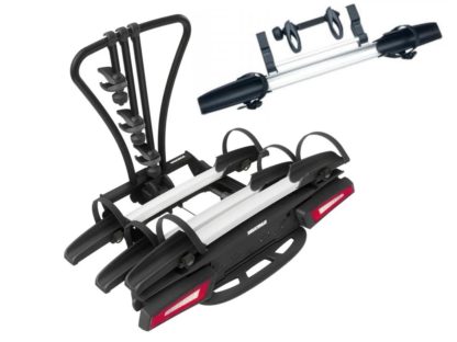 Nosič bicyklov Yakima JustClick 3 EVO black + Yakima JustClick EVO adaptér 1